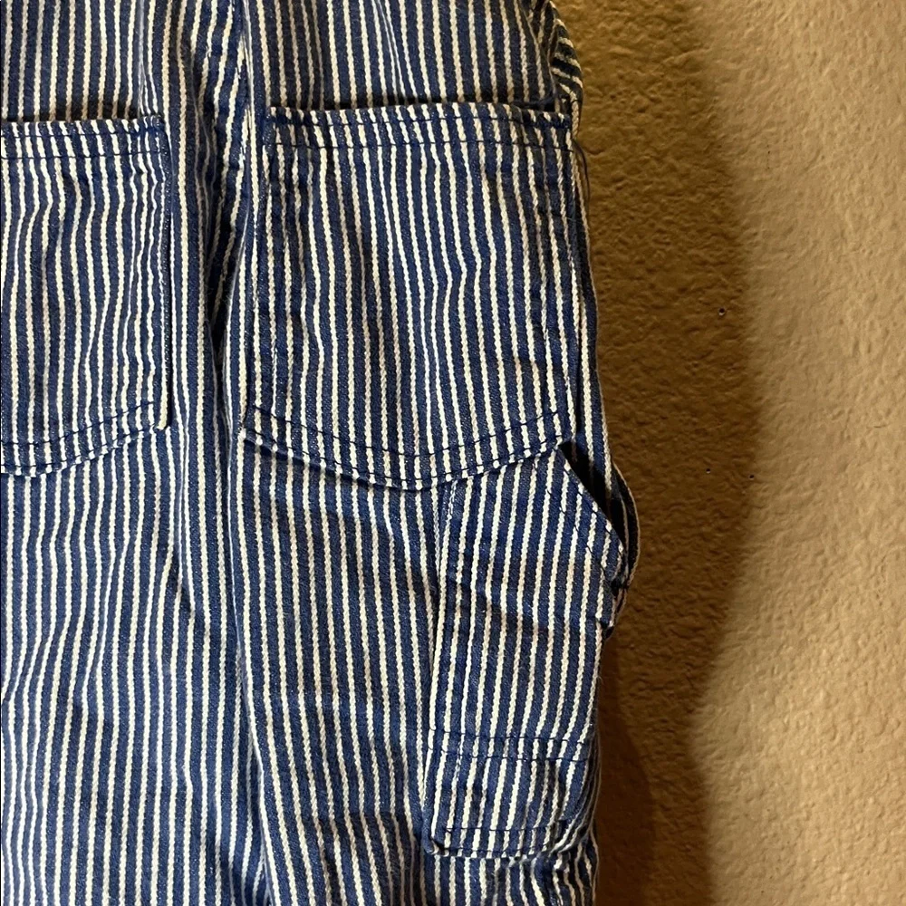 Oshkosh B’Gosh Vintage Made In USA Railroad Conductor Overalls 12 Months